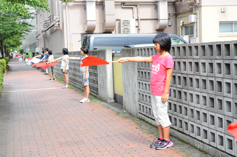 実験合宿の気象観測